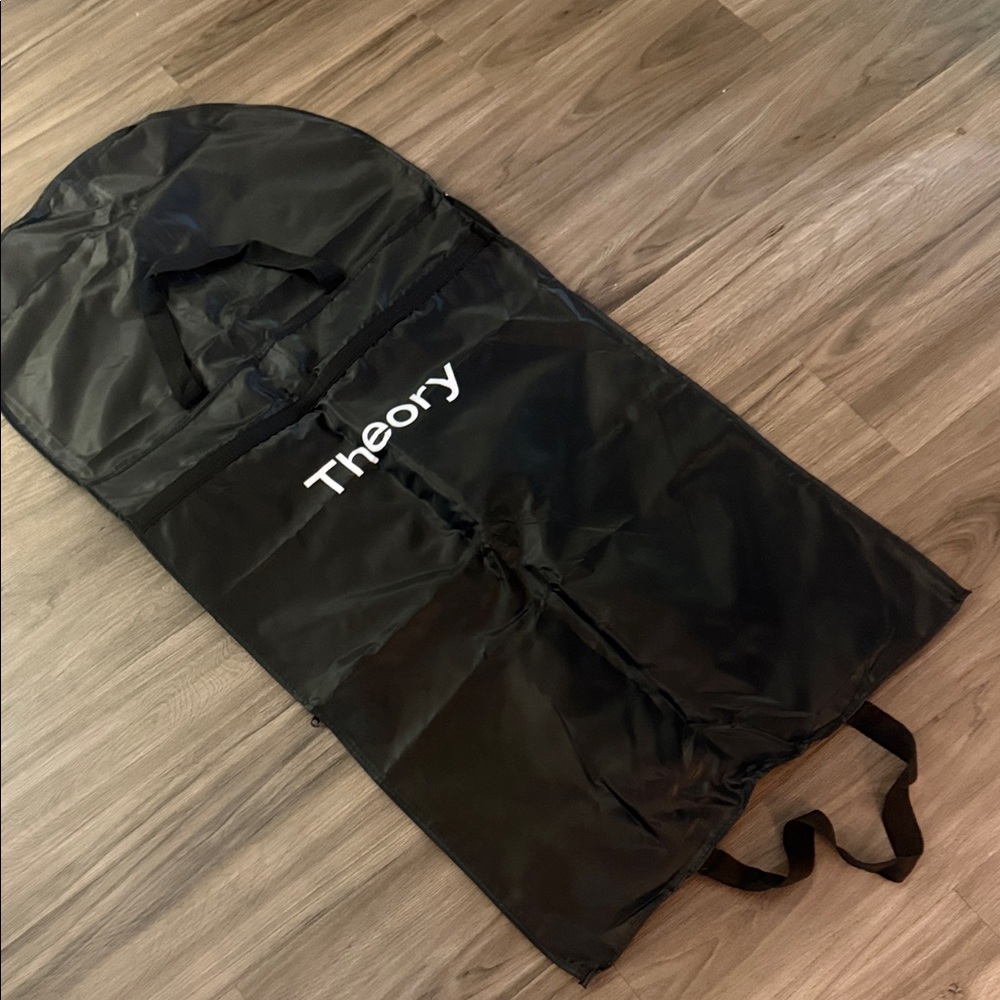 Black Theory Hanging Travel Garment Storage Bag - Folds for Transport
